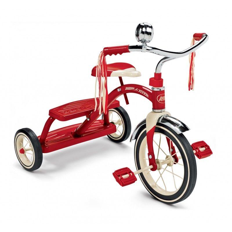 Red Radio Flyer Logo - Tricycle: Classic Red Dual Deck Tricycle