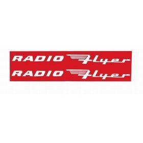 Red Radio Flyer Logo - Radio Flyer & Wagon Decals