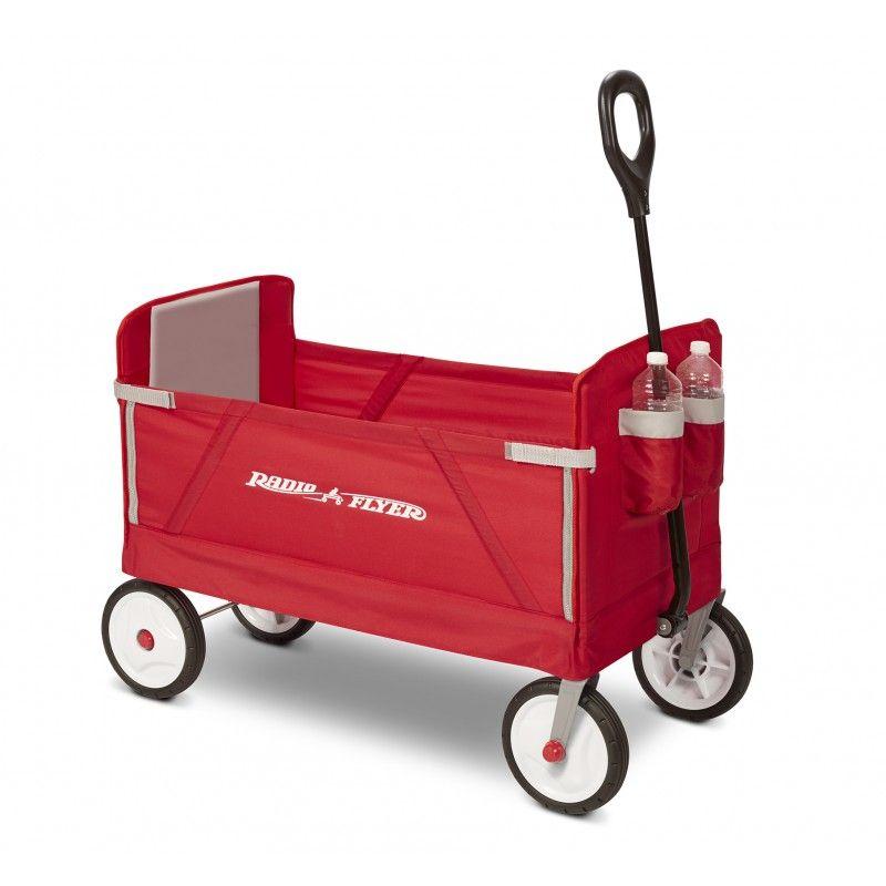 Red Radio Flyer Logo - Folding Wagon: 3 In 1 EZ Fold Wagon