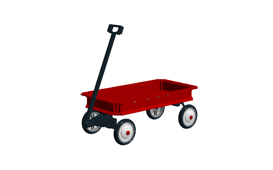 Red Radio Flyer Logo - LEGO IDEAS - Product Ideas - The Original Radio Flyer Wagon