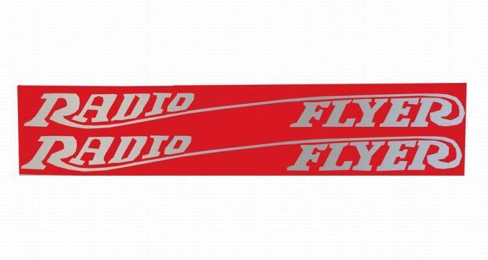 Red Radio Flyer Logo - Decal Radio Flyer Wagon