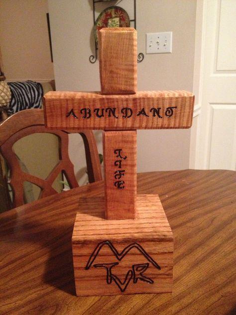 Camp Christion TVR Logo - Wooden Cross made for our friends at TVR Christian Youth Camp in ...