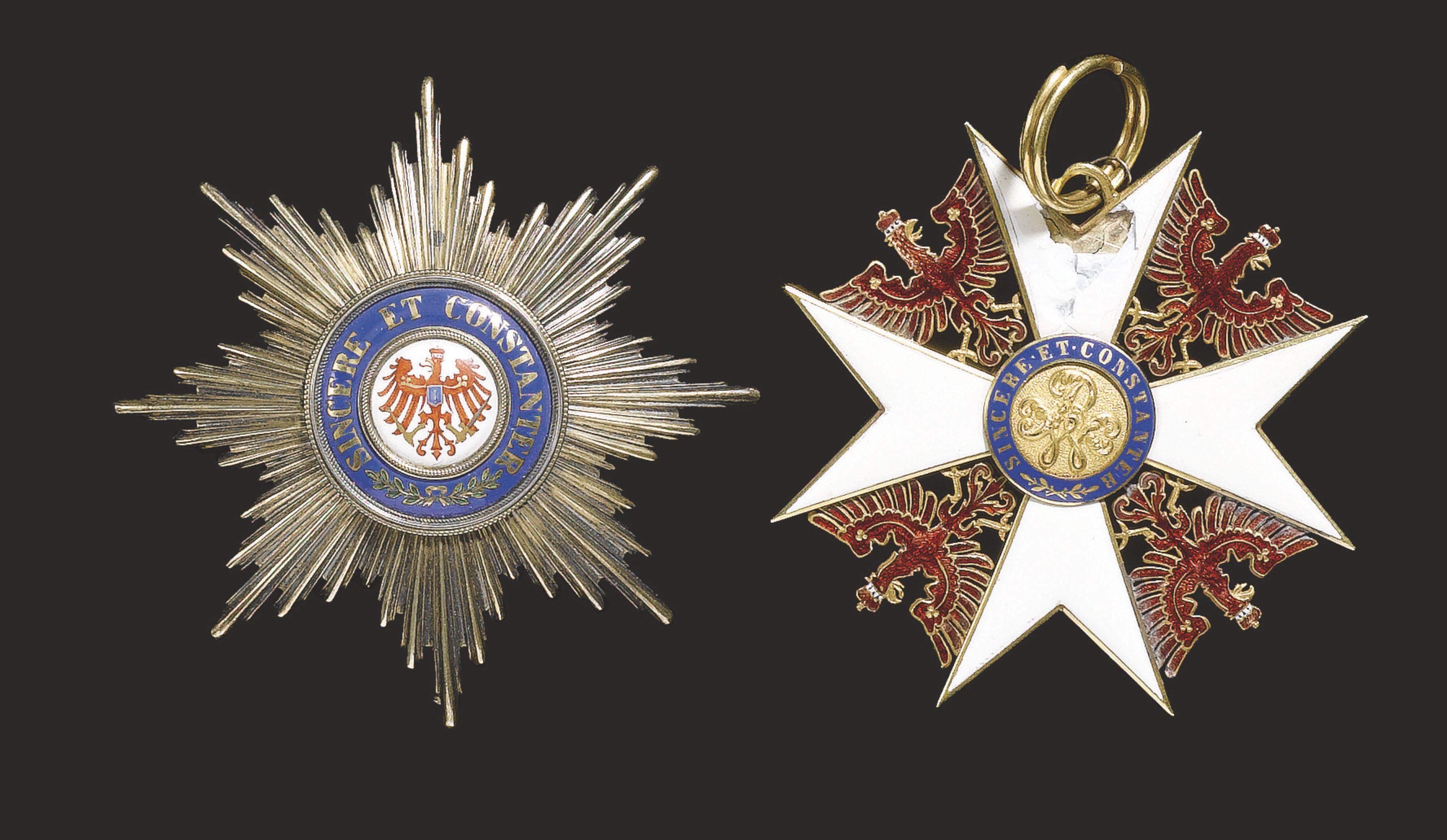 Red Eagle's Silver Logo - Prussia, Order of the Red Eagle an early Grand Cross set of insignia ...