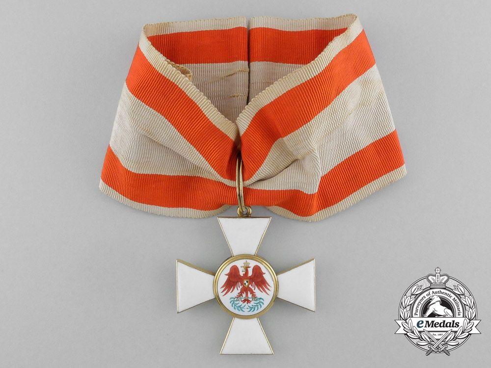 Red Eagle's Silver Logo - A Prussian Order of the Red Eagle; 2nd Class Commander in Gold