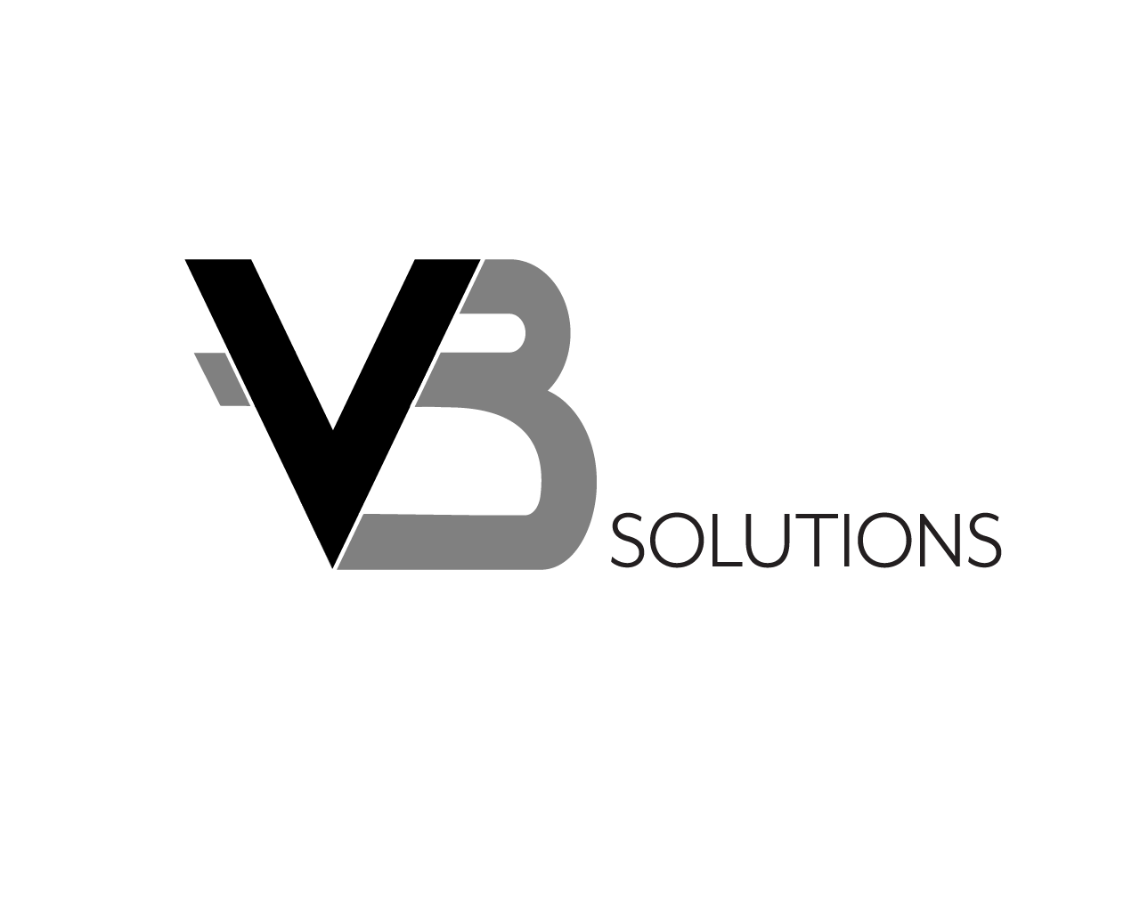 VB Logo - Miriam Ramos - VB Solution Logo Design
