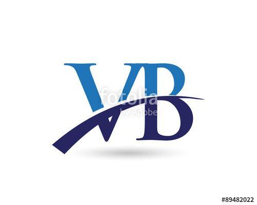 VB Logo - VB Letter Logo Swoosh Stock Image And Royalty Free Vector Files