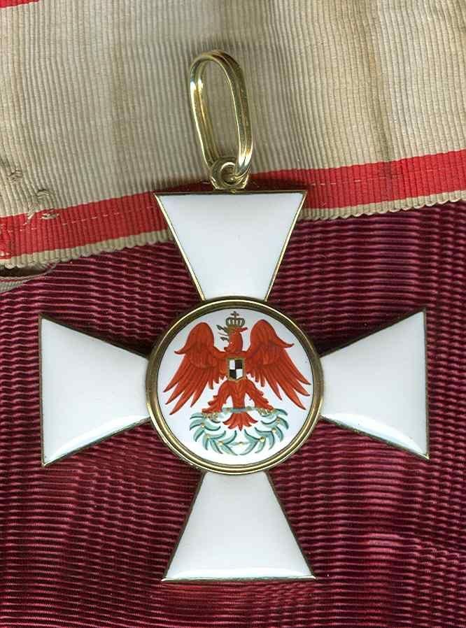 Red Eagle's Silver Logo - Prussia, Order of the Red Eagle, Second Class neck badge, in Gold ...