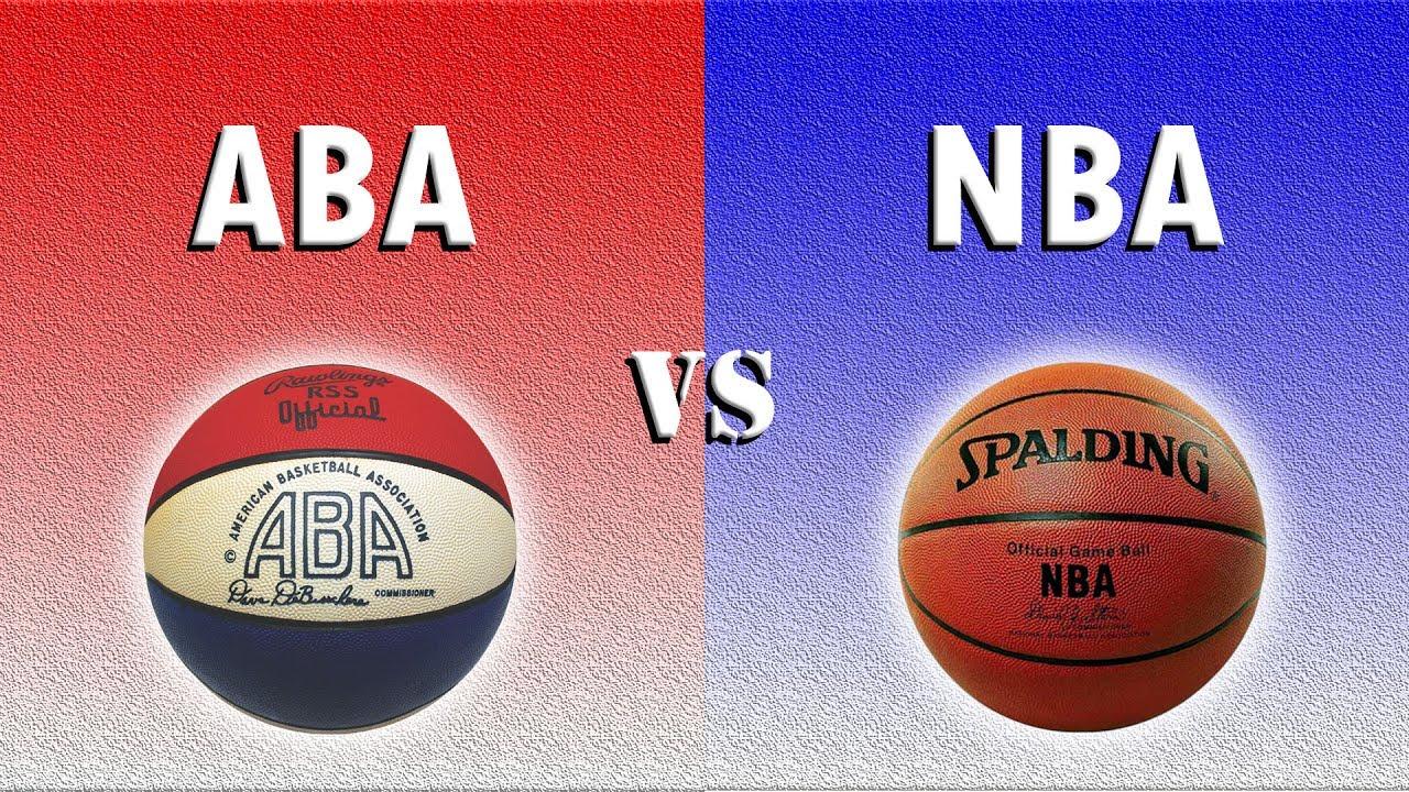 ABA Basketball Logo - ABA vs. NBA