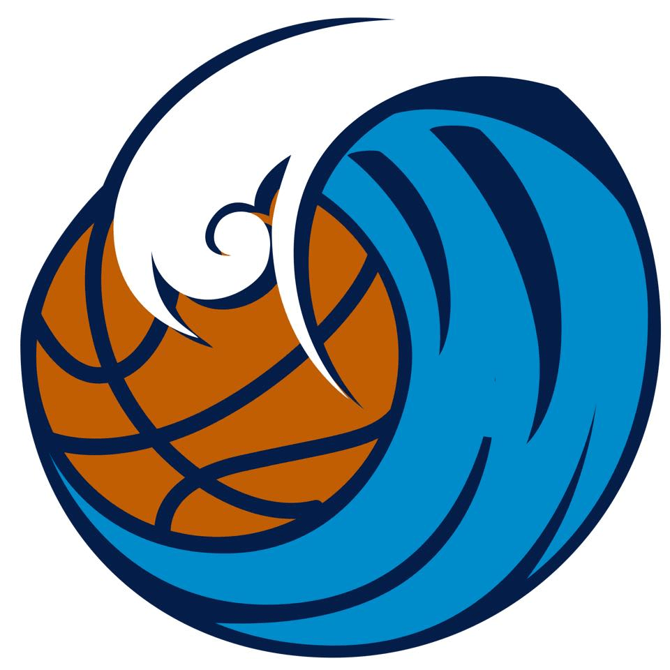 ABA Basketball Logo - San Diego Surf Partial Logo - American Basketball Association (2000 ...