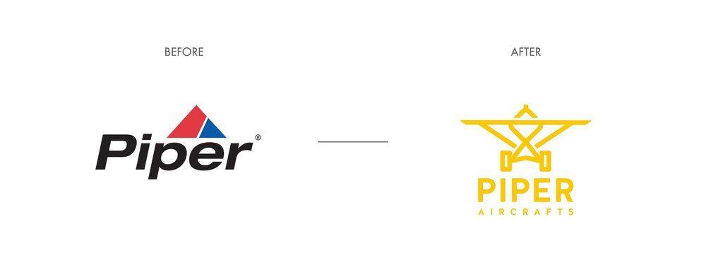 Piper Aircraft Logo - Piper Aircraft Rebrand