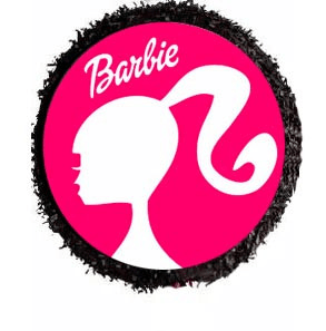 Barbie Logo - Barbie Logo Pinata