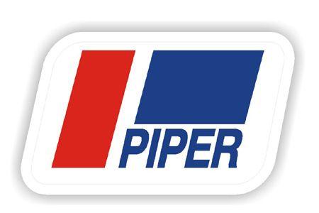 Piper Aircraft Logo - Piper Logo Patch (Iron On Applique) (Item number: APP012) by ACI ...
