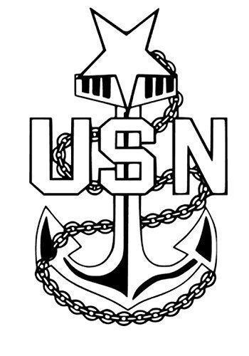 Navy Chief Logo - Amazon.com: US Navy Chief Anchor decal - USN - Senior Chief - Master ...