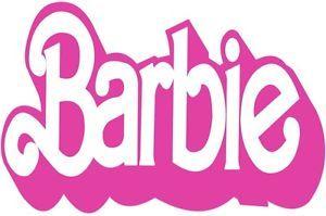 Barbie Logo - IRON ON TRANSFER / STICKER LOGO DOLL
