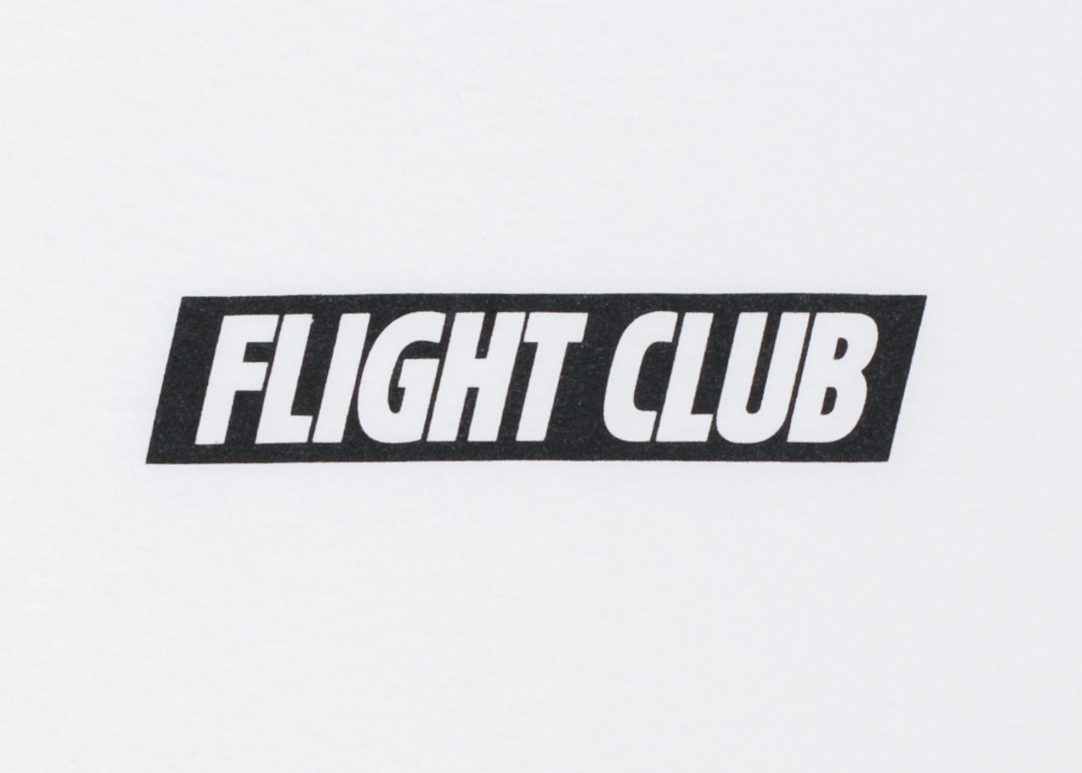 Flight Club NY Logo - Foundation Long Sleeve T-shirt - Flight Club - fw1611 - white ...