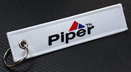 Piper Aircraft Logo - Amazon.com: Piper Aircraft Aviation Keychain for Flight Crew, Pilots ...