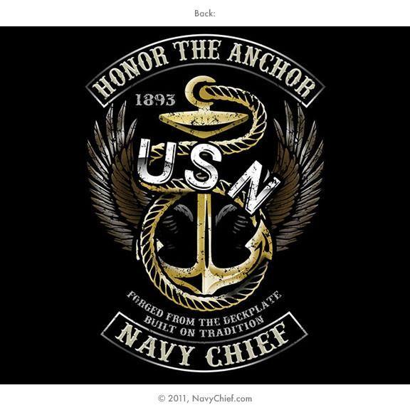 Navy Chief Logo - Honor the Anchor