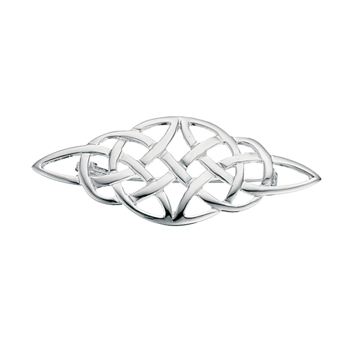 Silver Diamond Shaped Logo - Buy Silver Diamond Shaped Celtic Brooch for £34.99 | Uneak Boutique