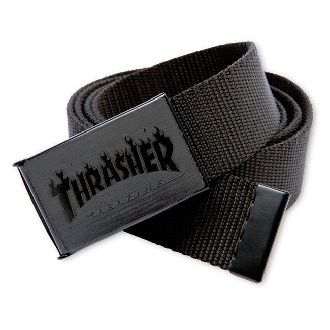 Magazine Thrasher Flame Logo - Thrasher Magazine Shop - Thrasher Flame Logo Web Belt