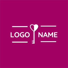 Pink Heart Logo - Free Heart Logo Designs | DesignEvo Logo Maker