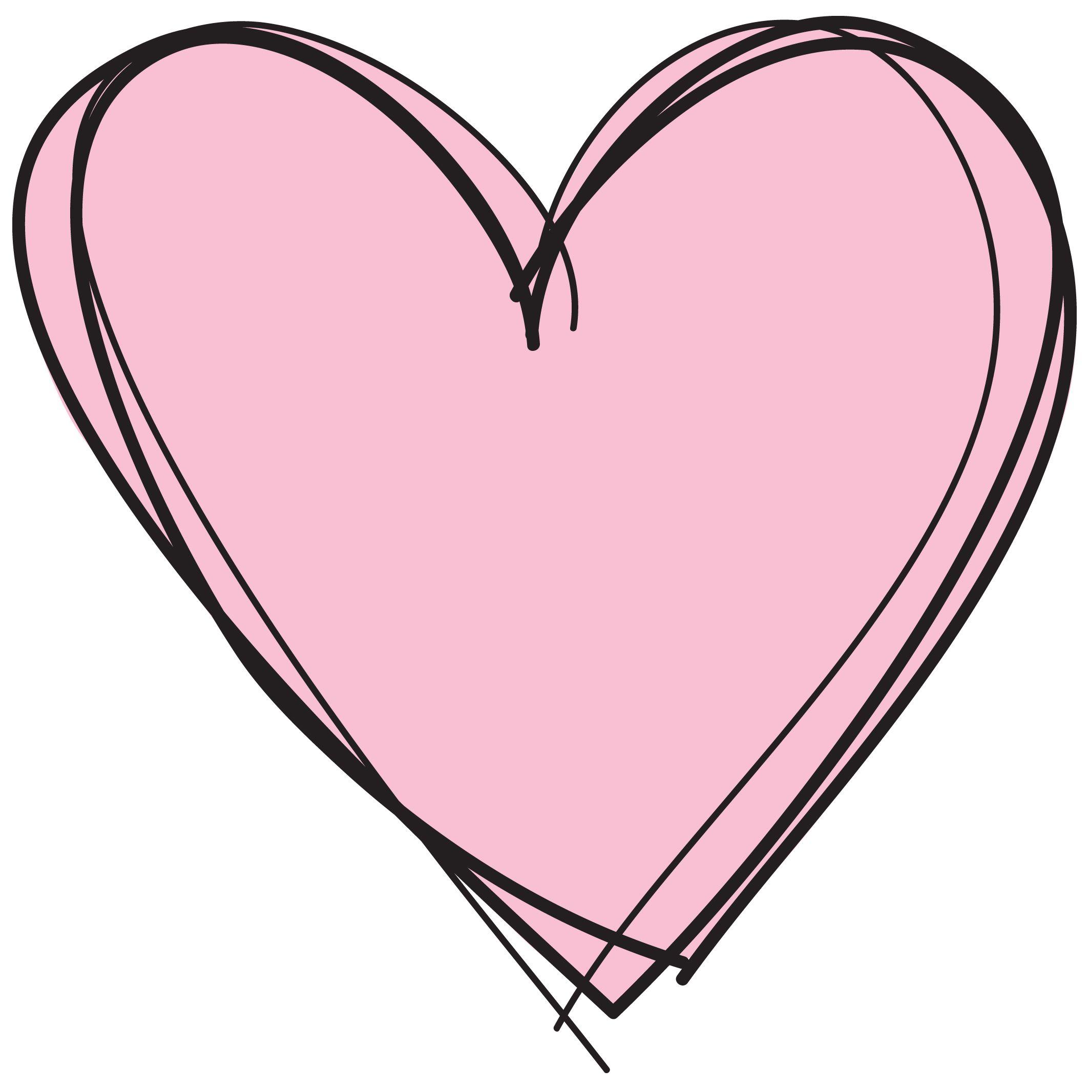 Pink Heart Logo - Free Pink Heart Image, Download Free Clip Art, Free Clip Art on ...