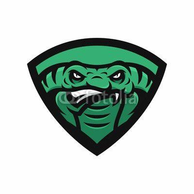 Cobra Head Logo - Animal Head - cobra - vector logo/icon illustration mascot | Buy ...