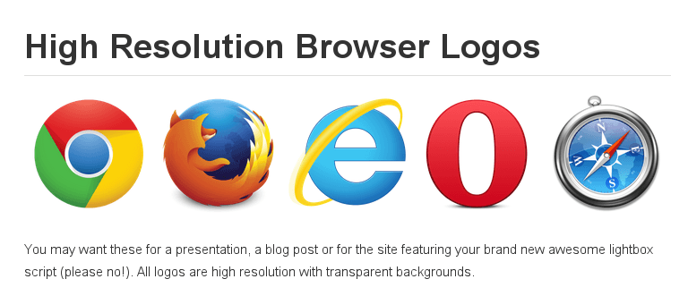 Web Browser Logo - High resolution browser logos | Blog of Leonid Mamchenkov