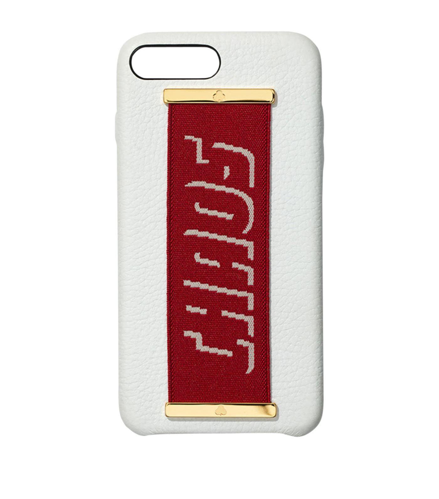 White and Red Hand Logo - Chaos Hand Hug iPhone X Case in White 8.119658119658126%