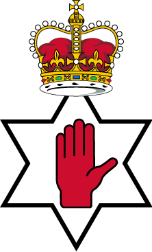 White and Red Hand Logo - Vexilla Mundi
