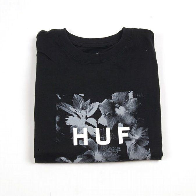 Nu Box Logo - HUF Box Logo Fill Floral T-shirt € 19 Short Sleeve T-shirts ...