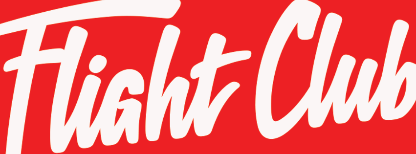Flight Club Logo - Flight Club font