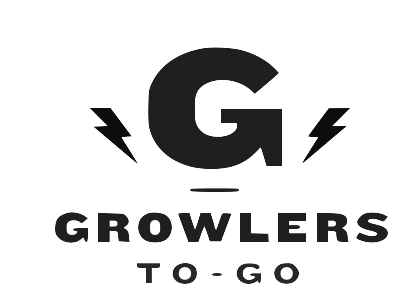 Big G Logo - Growlers To Go RVA. Big G Reduced Logo B W