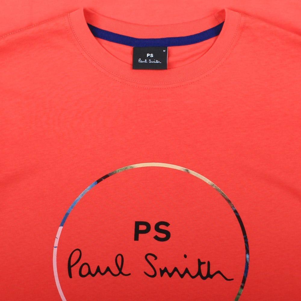 Red Circle Logo - Paul Smith | Circle Logo T-Shirt | Red | Pritchards