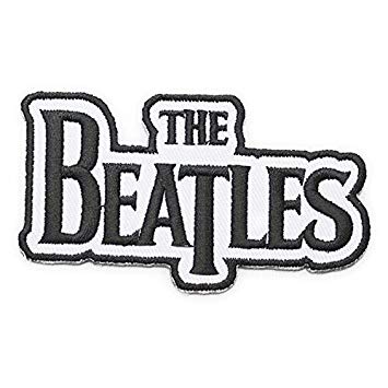 Black and White No Brand Logo - No brand goods THE BEATLES Beatles music MUSIC patch white: Amazon