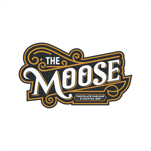 Bar Logo - Downtown Cocktail Bar Logo Moose. Logo design contest