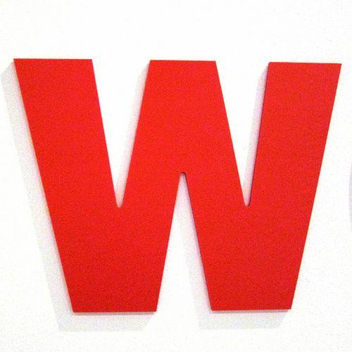 Red and White for the W Logo - W red-white | Eva the Weaver | Flickr