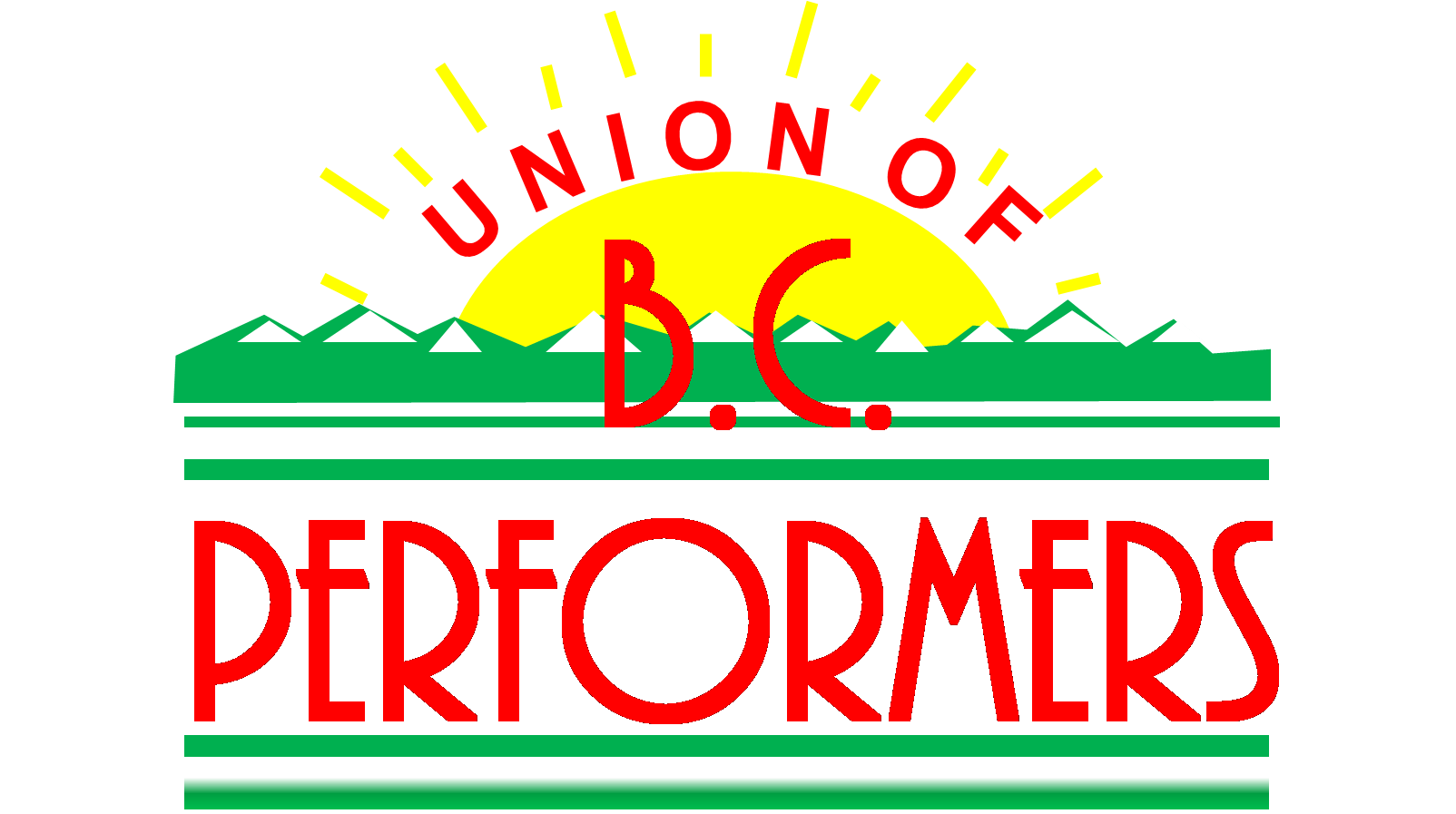 Red and Yellow Restaurant Logo - Image - UNION OF B.C. PERFORMERS IN RED, YELLOW, and GREEN LOGO.png ...