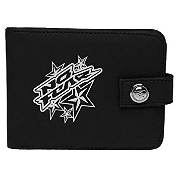 Black and White No Brand Logo - No Fear Logo Wallet Black/White Carry Cash Coins Cards Case ...