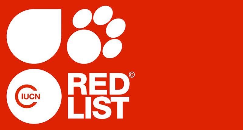 IUCN Red List Logo - more species moved to the “critically endangered” list