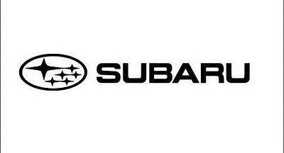 Subaru Logo - Subaru Logo Vinyl Sticker Decal WRX STI Impreza Rally