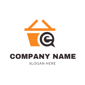 Orange E Logo - Free Shopping Logo Designs | DesignEvo Logo Maker