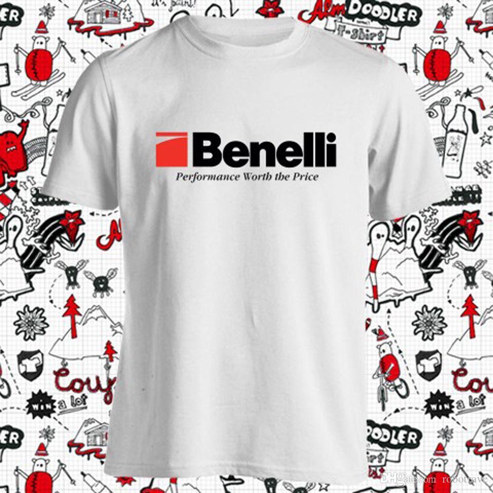 Benelli Firearms Logo - New Benelli Gun Firearms Logo Men'S White T Shirt Size S To 3XL 7 T