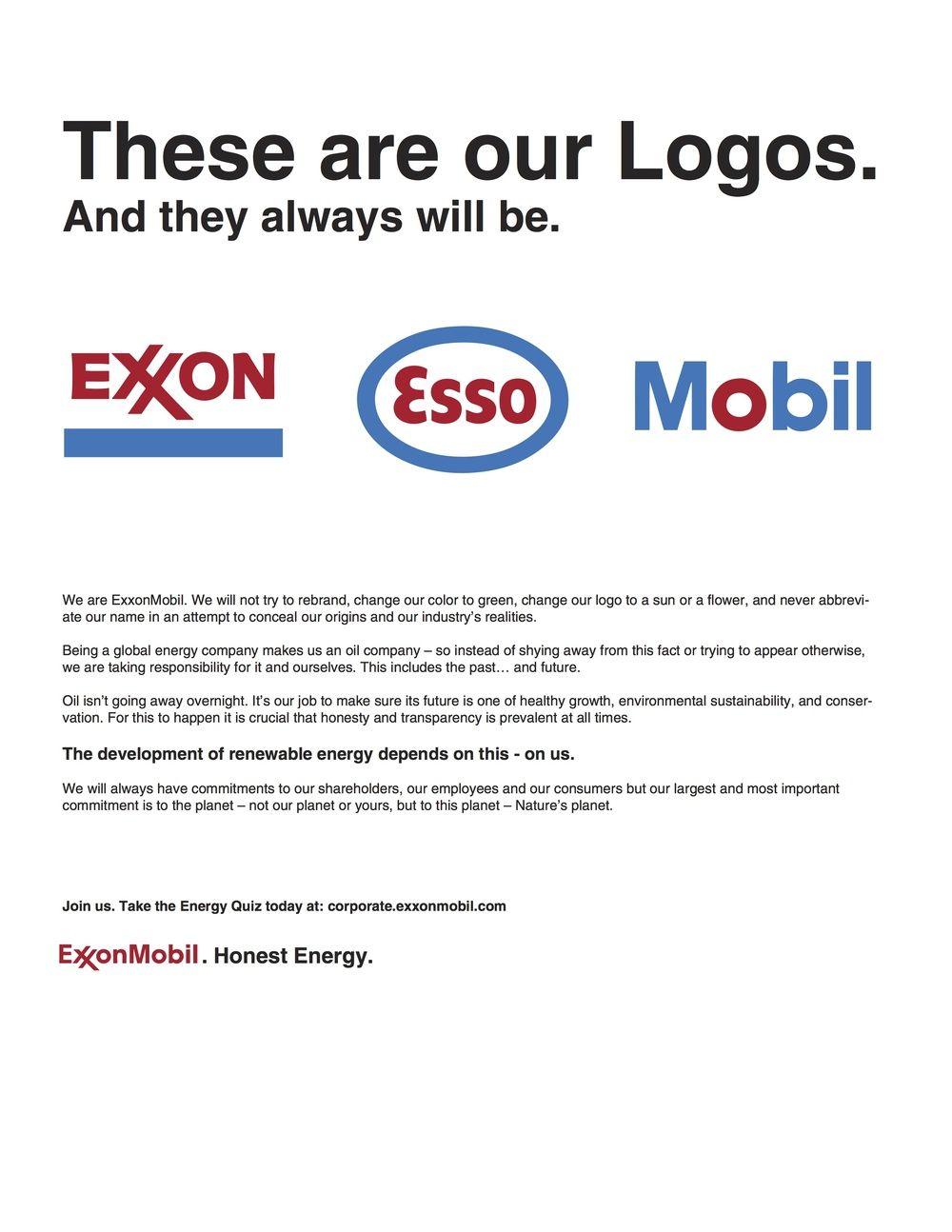 Exxon Tiger Logo - ExxonMobil — Thomas Menna
