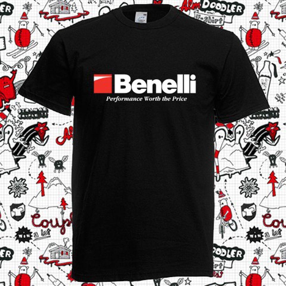 Benelli Firearms Logo - New Benelli Gun Firearms Logo Men'S Black T Shirt Size S To 3XL But ...