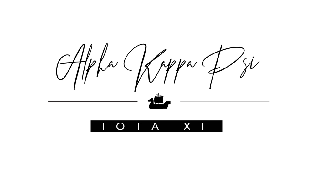 Asu Black Logo - ABOUT — ASU Alpha Kappa Psi