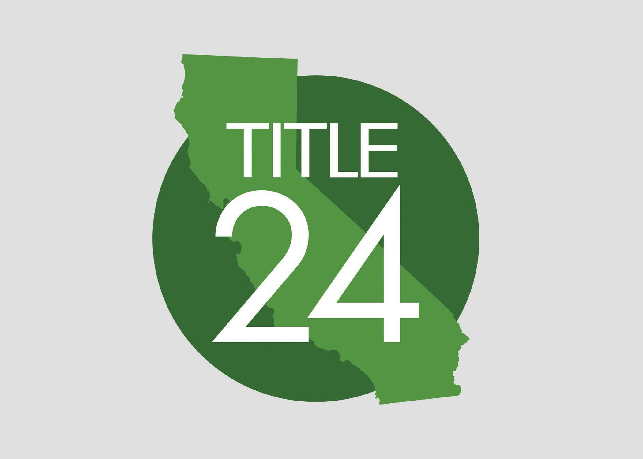 Title 24 Logo - CALGreen Title 24. City of Irvine