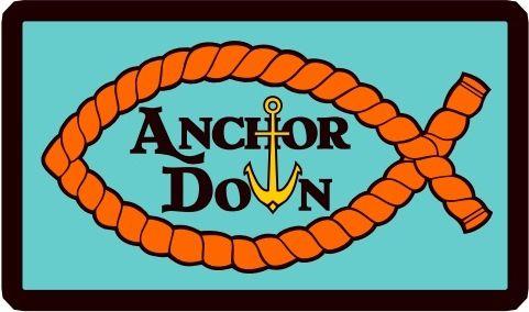 Anchor Down Logo - Anchor Down Logo - Heather Font - Anchor Down RV Resort