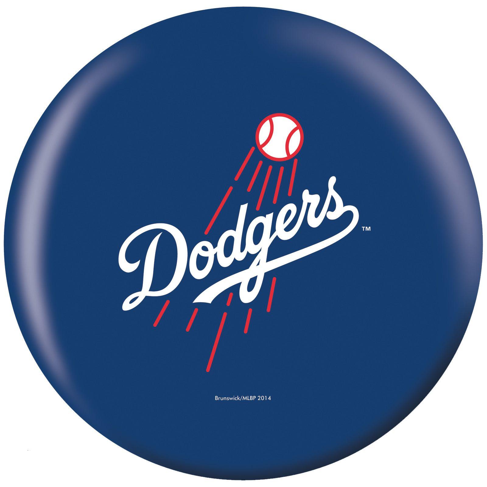 Dodgers Ball Logo - OTB MLB Los Angeles Dodgers Bowling Balls FREE SHIPPING