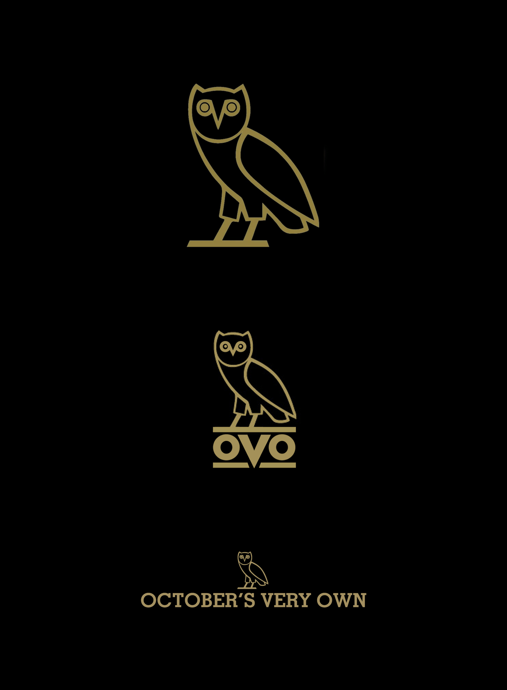 Drake Logo - OVO logo and wordmark for Drake's made in Canada clothing line ...