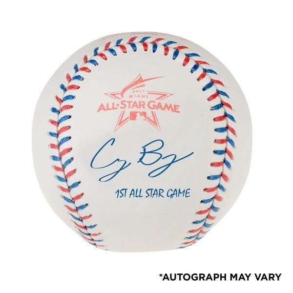 Dodgers Ball Logo - Cody Bellinger Los Angeles Dodgers Autographed 2017 MLB All-Star ...